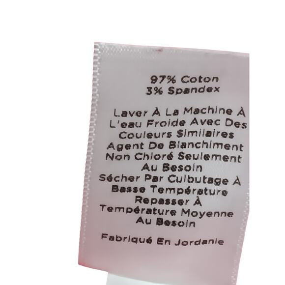 Talbots Hampshire Ankle Pants Red Cherry Cotton Blend Sz 12 - Picture 11 of 12